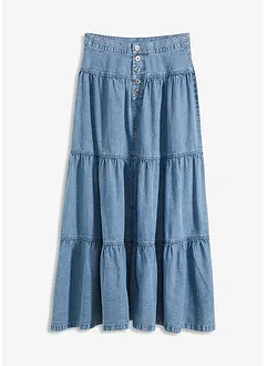 Strokenrok met knoopsluiting, bonprix