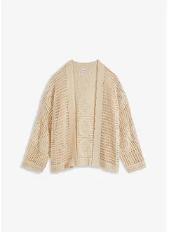 Vest in gehaakte look, bonprix