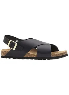 Leren sandalen, bonprix