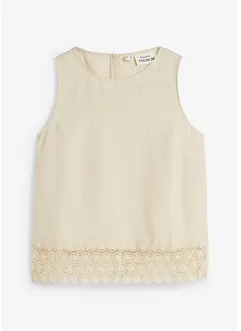 Linnen top, bonprix