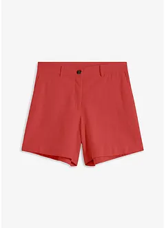 Rechte short met linnen, bpc bonprix collection