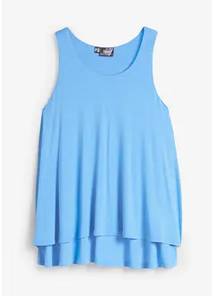 Dubbellaagse top van viscose, bonprix