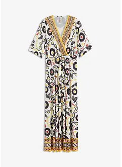 Jersey jurk met striklint, bonprix
