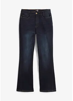 High-waist jeans met comfortband, bootcut, bonprix