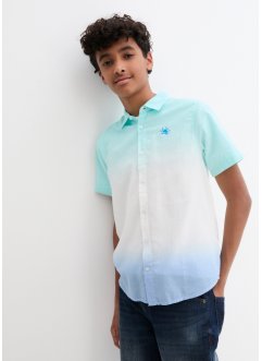 Jongens tie dye overhemd met korte mouwen, bpc bonprix collection