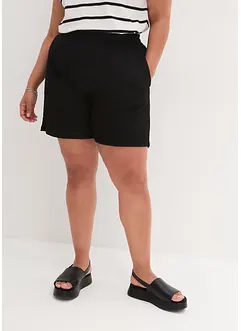 Instapshort van gestructureerde jersey en een hoge tailleband, bonprix