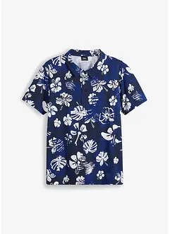 Jersey poloshirt van biologisch katoen, korte mouw, bonprix