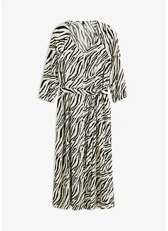 Midi jurk van soepele viscose, bonprix