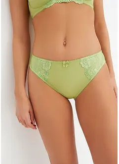 Slip met subtiel kant (set van 2), bonprix