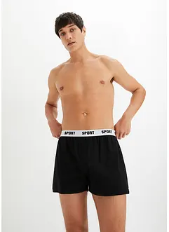 Wijde jersey boxershort (set van 3), bpc bonprix collection