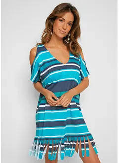 Lang strandshirt van soepele viscose, bonprix
