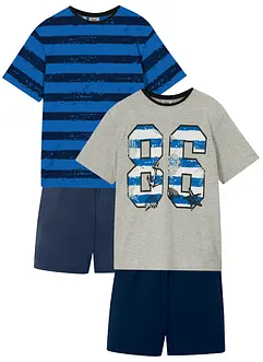 Jongens shortama met katoen (4-dlg. set), bonprix