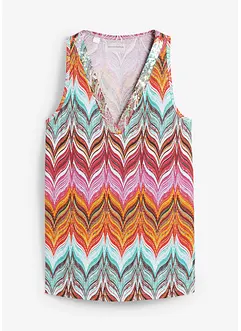 Top met pailletten, bonprix