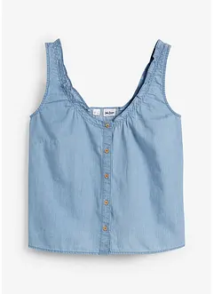 Denim blousetop, bonprix