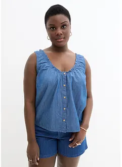 Denim blousetop, bonprix