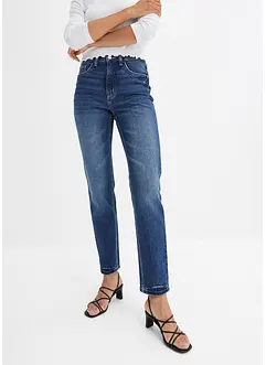 Straight jeans met high waist, bonprix