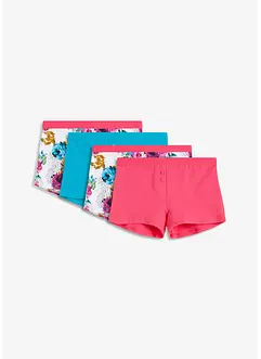 Dames boxer met biologisch katoen (set van 4), bonprix