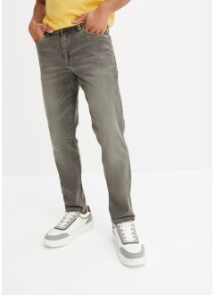 Regular fit stretch jeans, tapered, bonprix