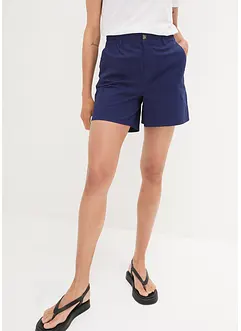 High waist short van twill, bonprix