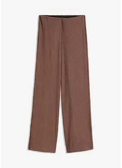 Jersey broek van lichte crêpe, bonprix