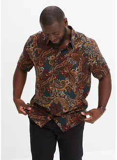 Viscose overhemd met korte mouwen, bonprix