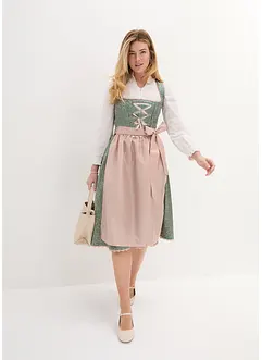 Dirndl met schort in midilengte (2-dlg. set), bonprix