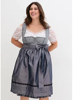 Dirndl met jacquard en schort (2-dlg. set), bpc selection