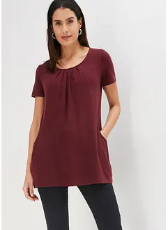 Longshirt met viscose, bonprix