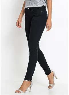 Skinny jeans mid waist, cropped, bonprix