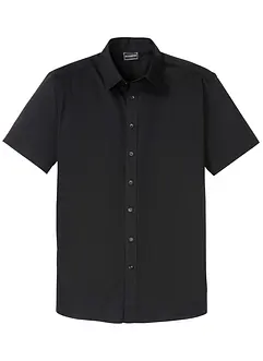 Stretch overhemd met korte mouwen, slim fit, bonprix