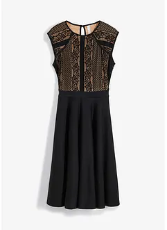 Jurk met kant, bonprix
