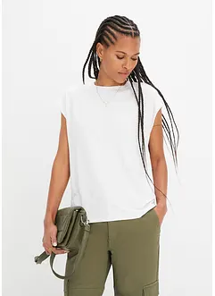 T-shirt in een zachte viscosemix, bonprix