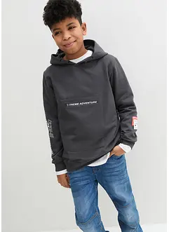 Jongens hoodie van biologisch katoen, bonprix