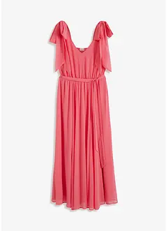 Chiffon jurk met strikdetails, bonprix