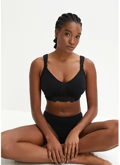 Voedingsbh zonder beugels met biologisch katoen (set van 2), bonprix