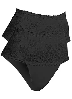 Corrigerende slip (set van 2), sterk corrigerend, bonprix