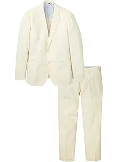 Pak met linnen, regular fit (2-dlg. set), bonprix