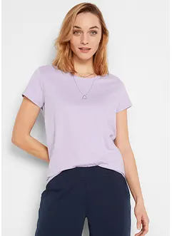 Shirt met ronde hals (set van 5), korte mouw, bonprix