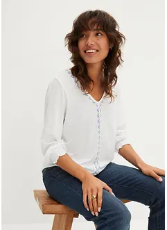 Shirt tuniek van viscosemix, bonprix