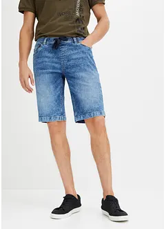 Licht stretch jeans instap bermuda , slim fit, bonprix