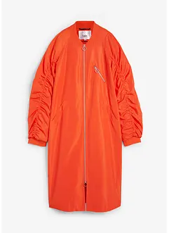 Lange jas met gebreide kraag, bonprix