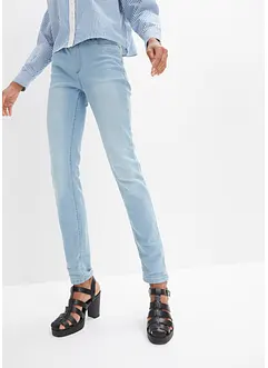Skinny jegging mid waist met comfortband, bonprix