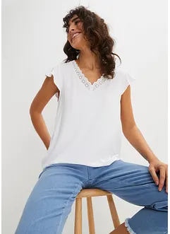 Shirt in een viscose-mix, bonprix