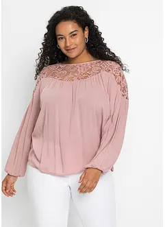 Tuniek met kant, bonprix