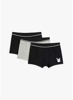 Boxer met biologisch katoen (set van 3), bonprix