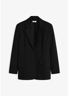 Lange blazer van katoen-jersey, bonprix