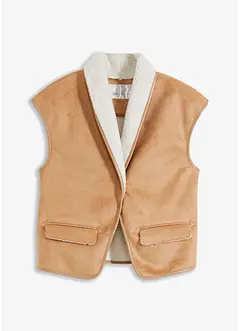 Imitatie lammy gilet, bonprix