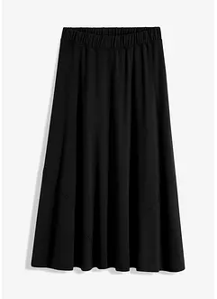 Wijd uitlopende jersey rok, bonprix