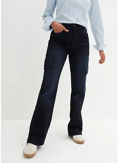 Cargo jeans met high waist comfortband, bpc bonprix collection