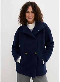 Oversized jas in wollen look, bonprix